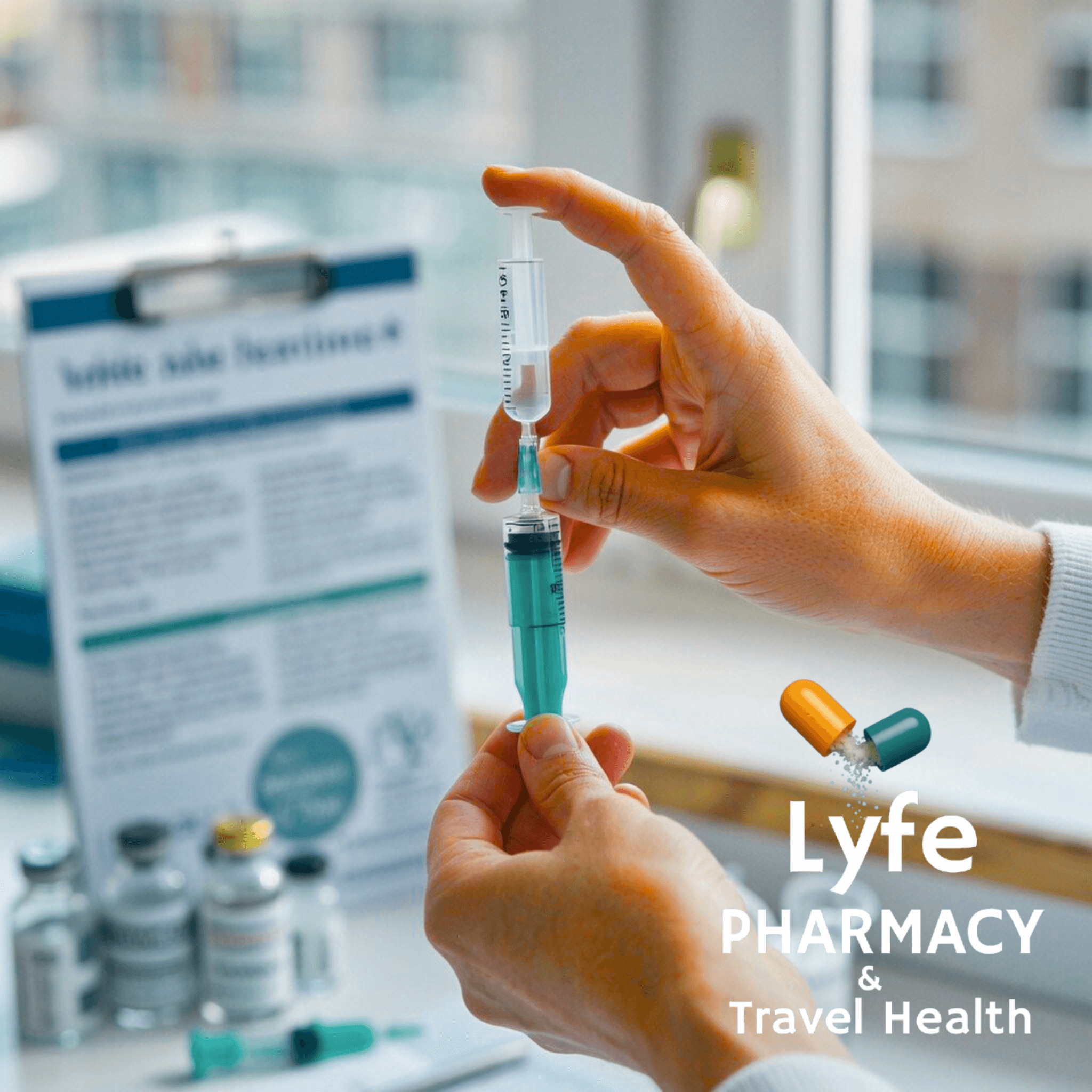 Injections service illustration