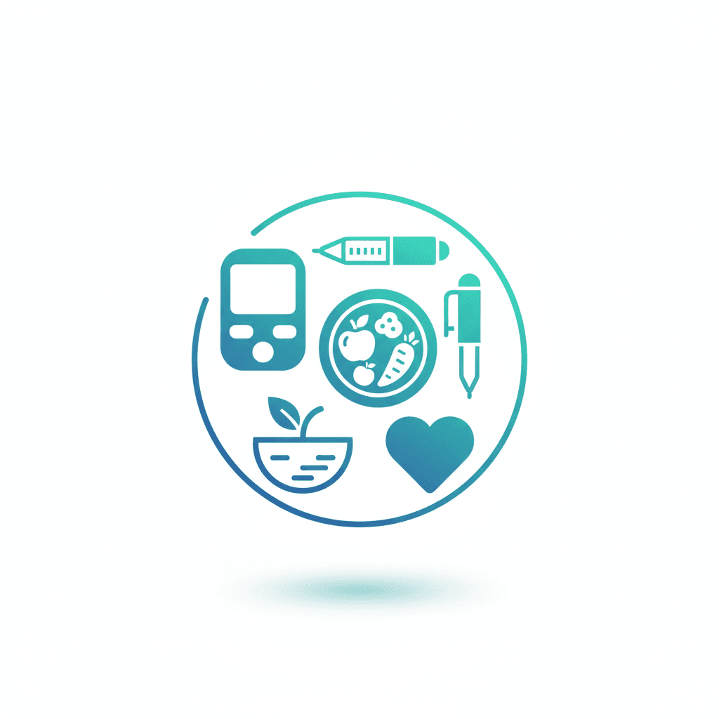 Diabetic Health service illustration